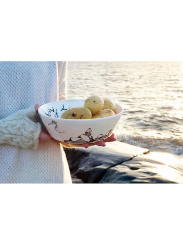 Moomin Miska "True to its" w kolorze biało-czarnym - Ø 23 cm