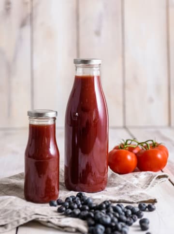 Dr. Oetker 6er-Set: Smoothieflaschen in Transparent - 750 ml