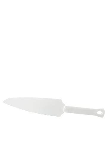 Dr. Oetker Nóż w kolorze białym do tortu - dł. 30 cm