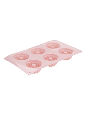 Dr. Oetker Forma w kolorze jasnoróżowym na mini babki - 30 x 17,5 cm