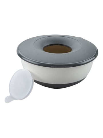 Dr. Oetker Rührschüssel in Grau/ Weiß - 3,2l
