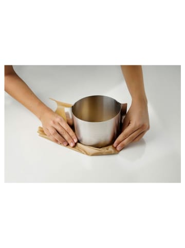 Dr. Oetker Edelstahl-Tortenring - Ø 10 cm