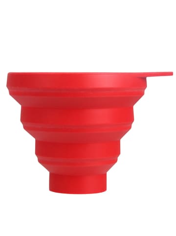 Dr. Oetker Einmachtrichter "Flexxibel" in Rot - (H)10 x Ø 8 cm