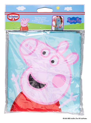 Dr. Oetker Backschürze "Peppa & Schorsch" in Mint - (L)60 x (B)45 cm