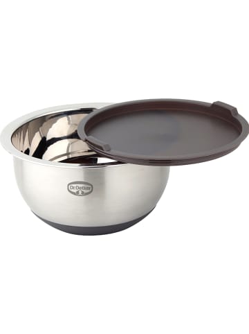 Dr. Oetker Miska w kolorze srebrno-szarym do mieszania - 3 l