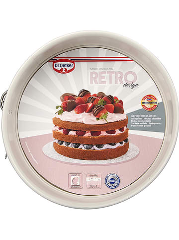Dr. Oetker Tortownica w kolorze jasnoróżowo-kremowym - Ø 20 cm