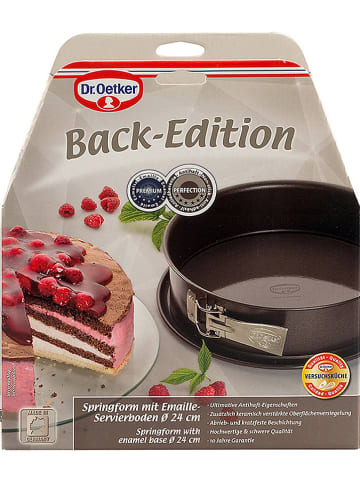 Dr. Oetker Springform "Back Edition" in Braun - Ø 24 cm