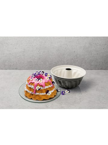 Dr. Oetker Forma "Bake Trend" w kolorze antracytowo-białym na babkę - Ø 22 cm