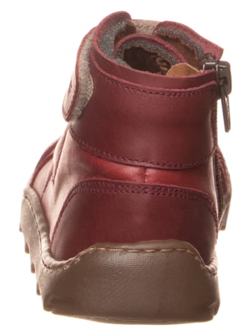 kmins Leren barefootschoenen bordeaux