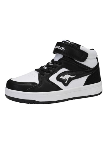 Kangaroos Sneakersy "Hogan EV" w kolorze czarno-białym