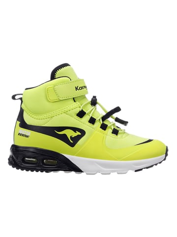 Kangaroos Sneakersy "KX-Hydro" w kolorze zielono-czarnym