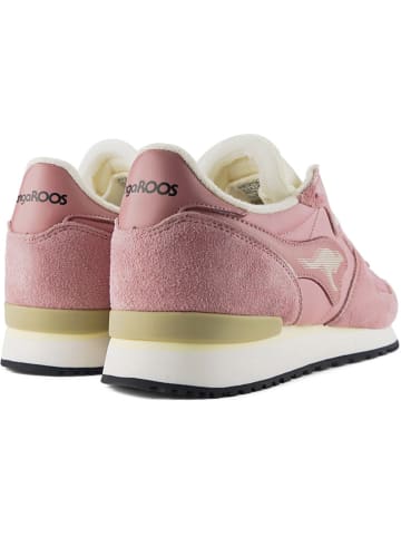 Kangaroos Leren sneakers "Aussie Mono" lichtroze
