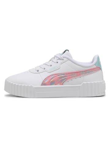 Puma Sneakersy "Carina 3.0 Space" w kolorze biało-jasnoróżowym