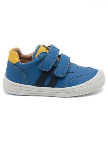 bisgaard Leren sneakers blauw
