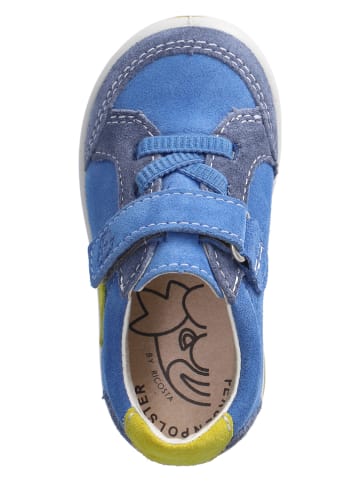 PEPINO Skórzane sneakersy "Jaccy" w kolorze niebieskim