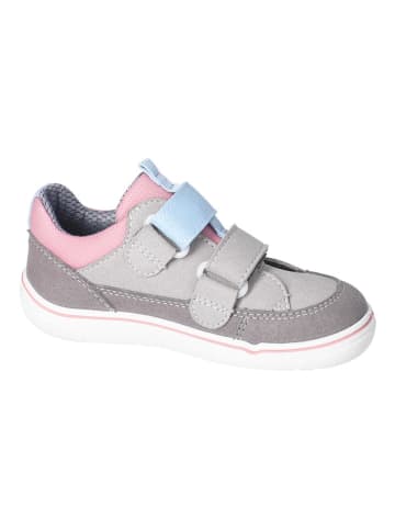 Ricosta Barfußschuhe in Grau/ Rosa/ Hellblau