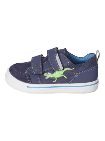 Ricosta Leren sneakers donkerblauw