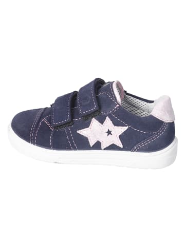 Ricosta Leren sneakers "Julia" donkerblauw