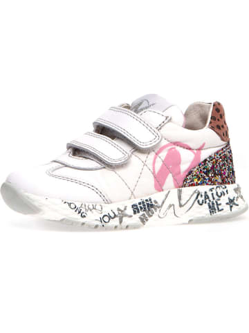 Naturino Sneakers "Jesko" wit/meerkleurig