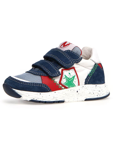 Naturino Sneakersy "Jesko" w kolorze biało-granatowym