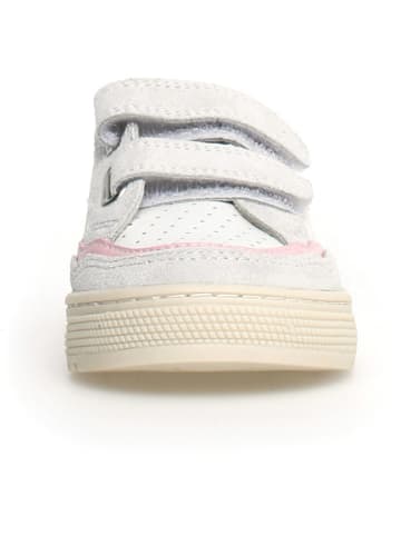 Naturino Skórzane sneakersy "Ariton" w kolorze biało-szarym