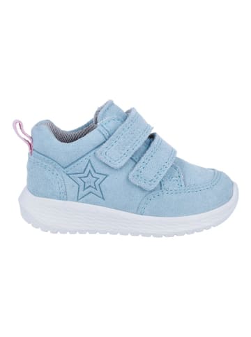 Richter Shoes Leder-Sneakers "Timmy" in Hellblau