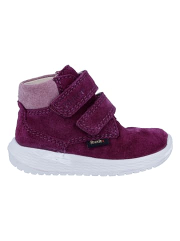 Richter Shoes Leder-Sneakers "Timmy" in Lila