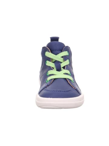 superfit Skórzane sneakersy w kolorze granatowym