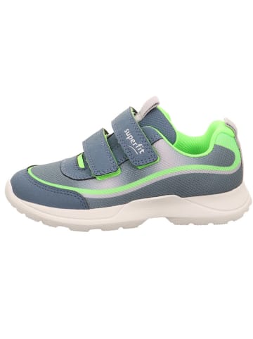 superfit Sneakersy "Rush" w kolorze zielono-niebiesko-szarym