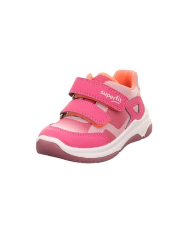 superfit Sneakersy "Cooper" w kolorze różowo-jasnoróżowo-pomarańczowym