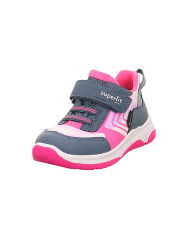 superfit Sneakersy "Cooper" w kolorze granatowo-jasnoróżowo-różowym