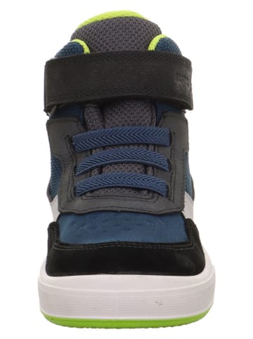 superfit Skórzane sneakersy "Maverick" w kolorze granatowym
