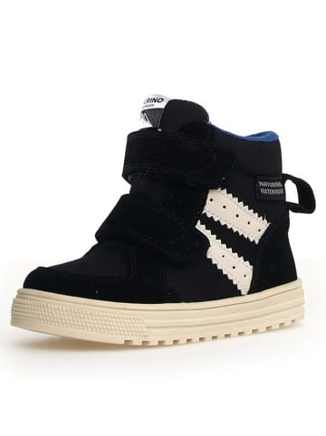 Naturino Leder-Sneakers "Tabby" in Schwarz