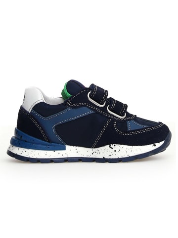 Naturino Leren sneakers "Zimmy" donkerblauw