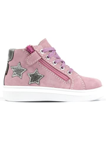 Richter Shoes Leder-Sneakers "Alessa" in Rosa