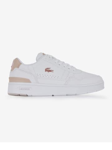 Lacoste Sneakers wit/lichtroze