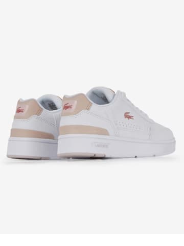 Lacoste Sneakersy w kolorze biało-jasnoróżowym