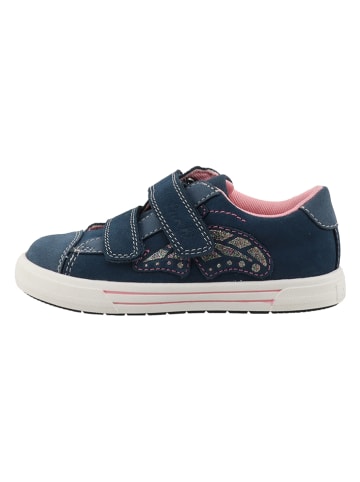 Lurchi Leren sneakers "Bikira" donkerblauw