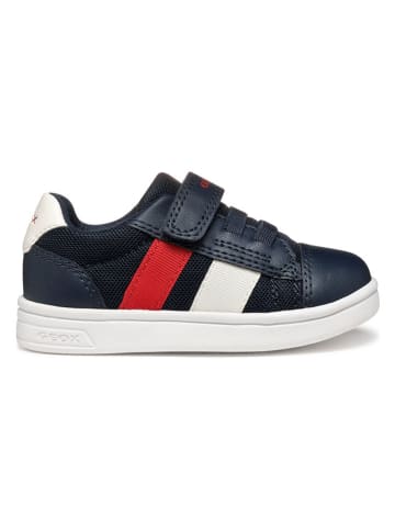 Geox Sneakers "DJRock" donkerblauw/rood/wit