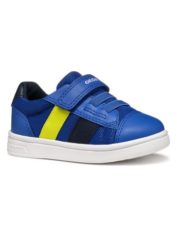 Geox Sneakers "DJRock" in Blau/ Gelb