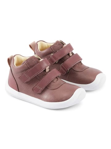 Bundgaard Skórzane sneakersy "The Walk Strap Sporty" w kolorze ciemnoróżowym