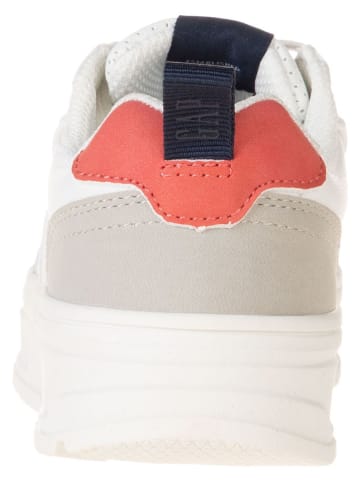 GAP Sneakers "Paradise" in Weiß/ Beige/ Orange