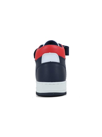 GAP Sneakers "Boston Mid II" in Dunkelblau/ Rot/ Weiß
