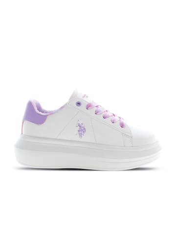 U.S. Polo Assn. Sneakers in Weiß/ Lila