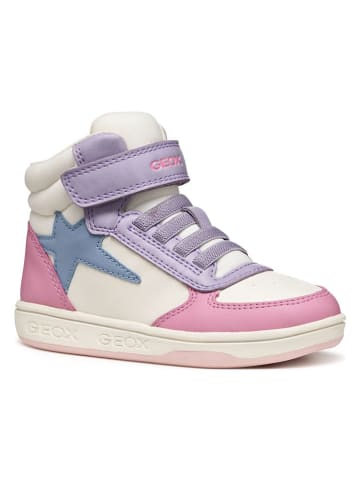 Geox Sneakers "Maltin" in Creme/ Rosa