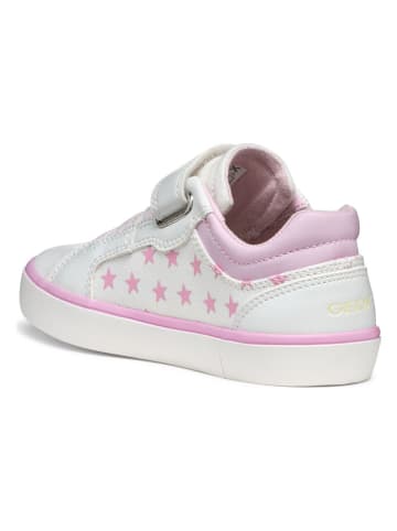 Geox Sneakers "Gisli" wit/lichtroze