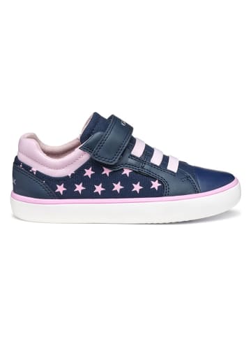 Geox Sneakers "Gisli" donkerblauw/lichtroze