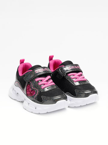Lelli Kelly Sneakersy "Sabina" w kolorze czarno-różowym
