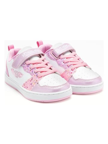 Lelli Kelly Sneakers "Amalia" wit/lichtroze