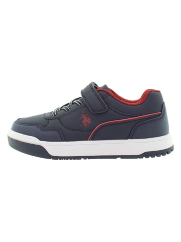U.S. Polo Assn. Sneakers donkerblauw/rood